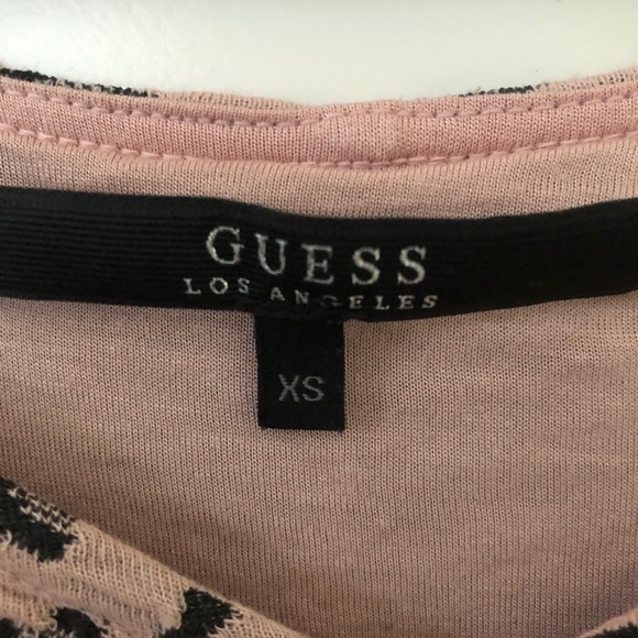 Pink Guess Bodycon Dress - Picture 5 of 7